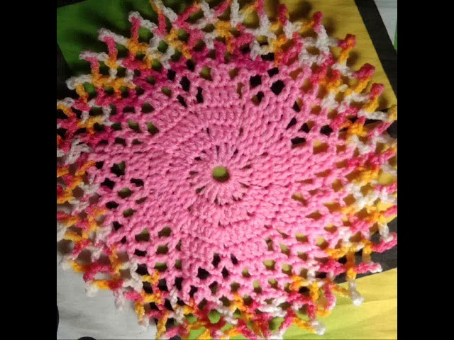 Placemat crochet. 