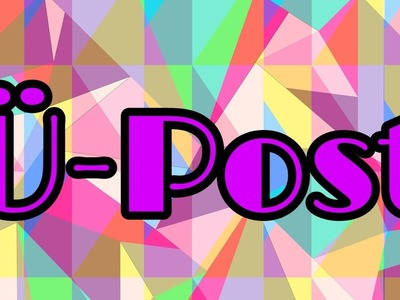 Ü-Post von der lieben Katja Jetz .  ihr Beitrag zum Gewinnspiel