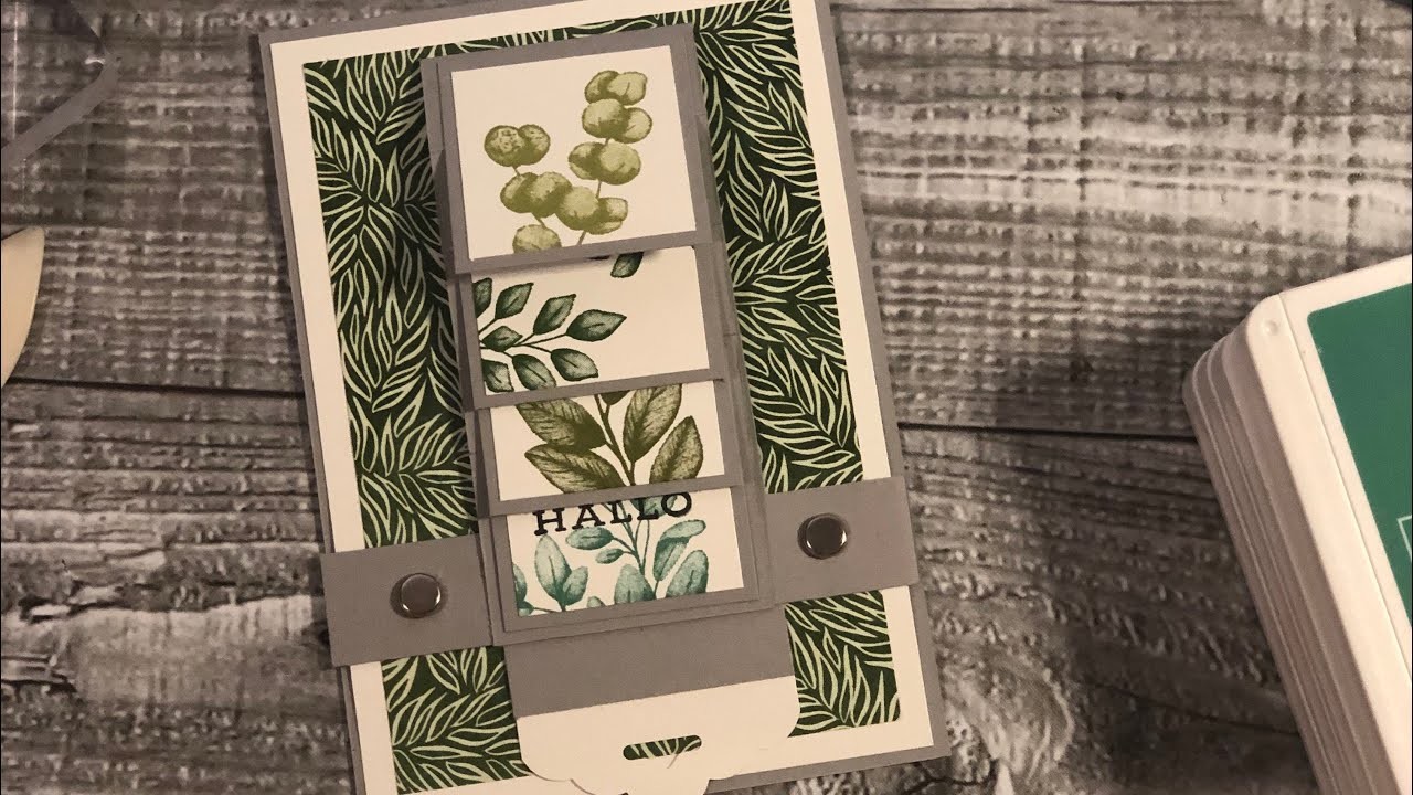 Wasserfallkarte | DIY | Stampin‘Up | Karten basteln