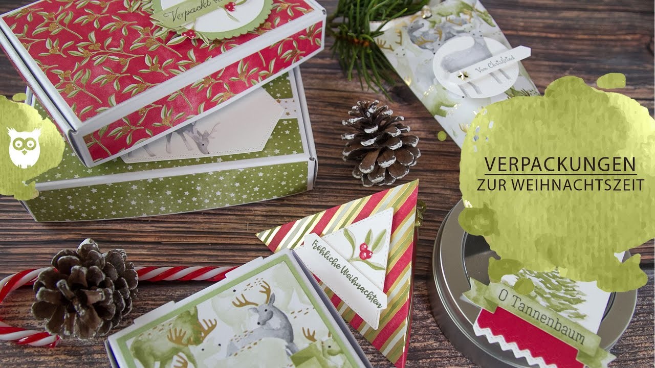 ????Workshop-Box Verpackungen - Zur Weihnachtszeit ????