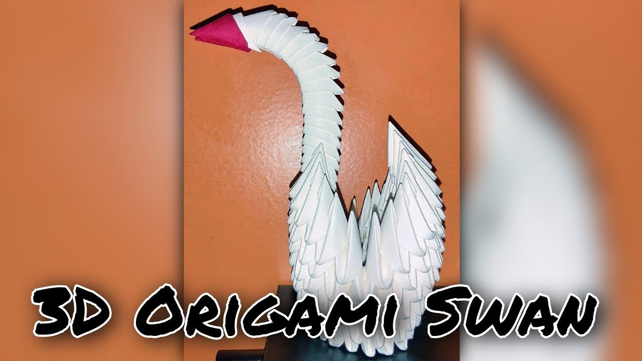 3D Origami Swan Tutorial | DIY Paper Swan Tips & Tricks