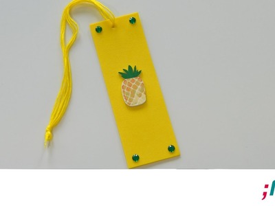 Bastelvideo Buchzeichen | DYI Buchzeichen |  Lesezeichen selber machen