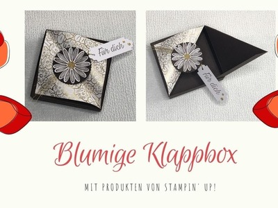 Blumige Klappbox festlich & elegant | Geschenk | Aufmerksamkeit | DIY | Pappyjon.de  | Stampin’ Up!