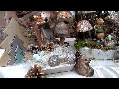 DIY-BETON: tolle Wald Pilz Deko für Haus & Garten selber machen, leicht gemacht :))