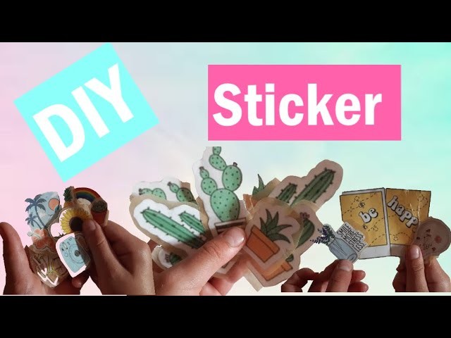 DIY Sticker selber machen.CreativeFamily
