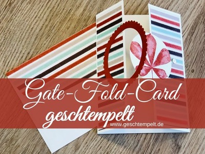Gate Fold Card - Wunderbare Blätter - eine Anleitung mit den Produkten von Stampin´UP!