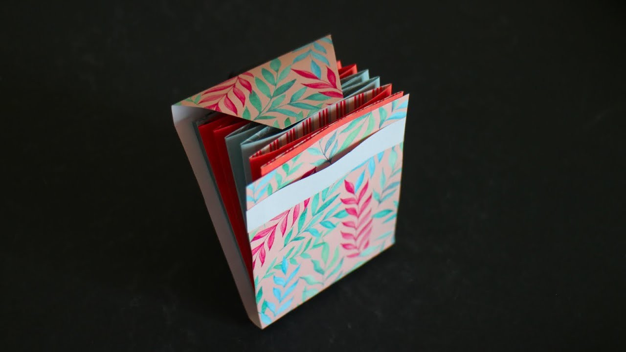 Geldfächer selber basteln mit Papier für Geschenk [W+]