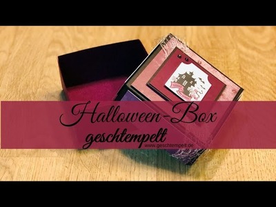 Halloween Box - für die Feiertage - eine Anleitung mit den Produkten von Stampin´UP!