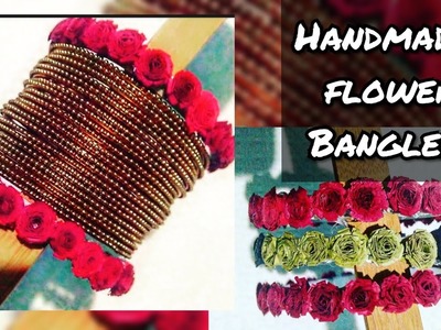 Handmade Flower Bangles ????
