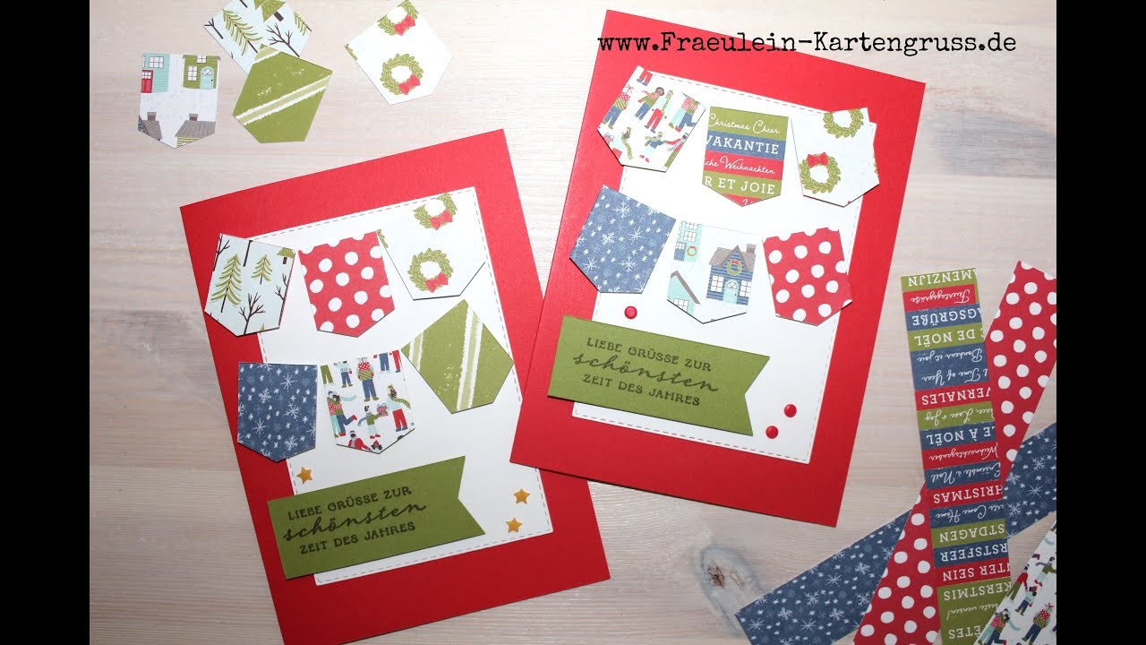 Weihnachtskarte | Tutorial | Stampin´Up!