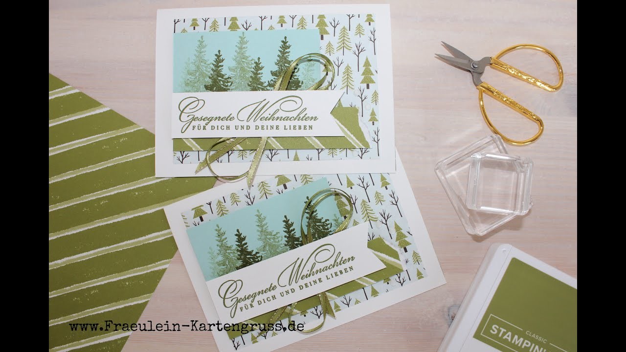 Weihnachtskarte | Tutorial | Stampin´ Up!