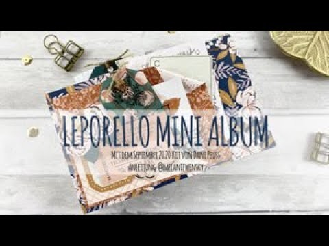 {Werbung | Designteambeitrag} Mini Album mit dem September 2020 Kit von Dani Peuss