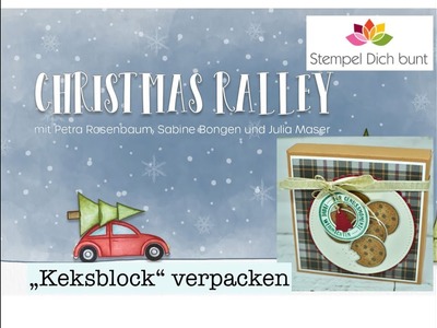 Christmas Ralley #19 | "Keksblock" | Stampin' Up!