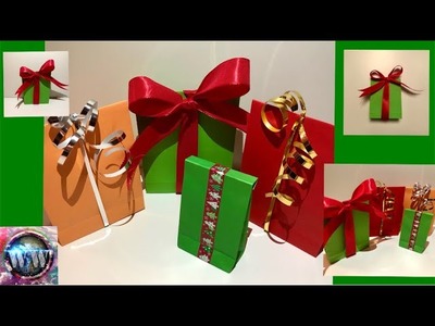 Geschenktüten basteln Weihnachten???? Weihnachtsgeschenke einpacken ????DIY Christmas gift bag❄️Origami