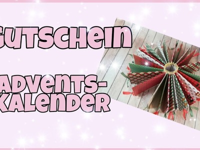 ???? Gutschein Adventskalender ???? basteln Tutorial. Anleitung