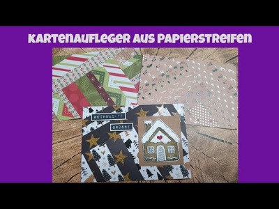 Kartenaufleger aus Papierstreifen | WatchMeCraft
