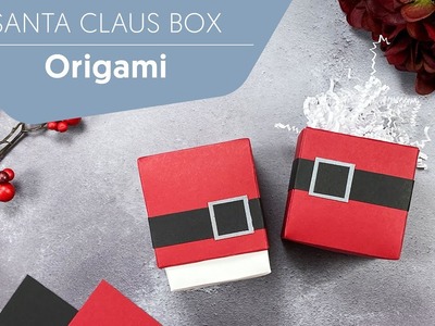 ???? Santa Claus Box | Origami | Video Hop Team Stempelwiese