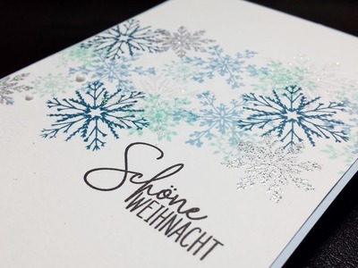 Schneeflöckchen | Weihnachtskarte #9 | Creative-Depot | Ohrenpost