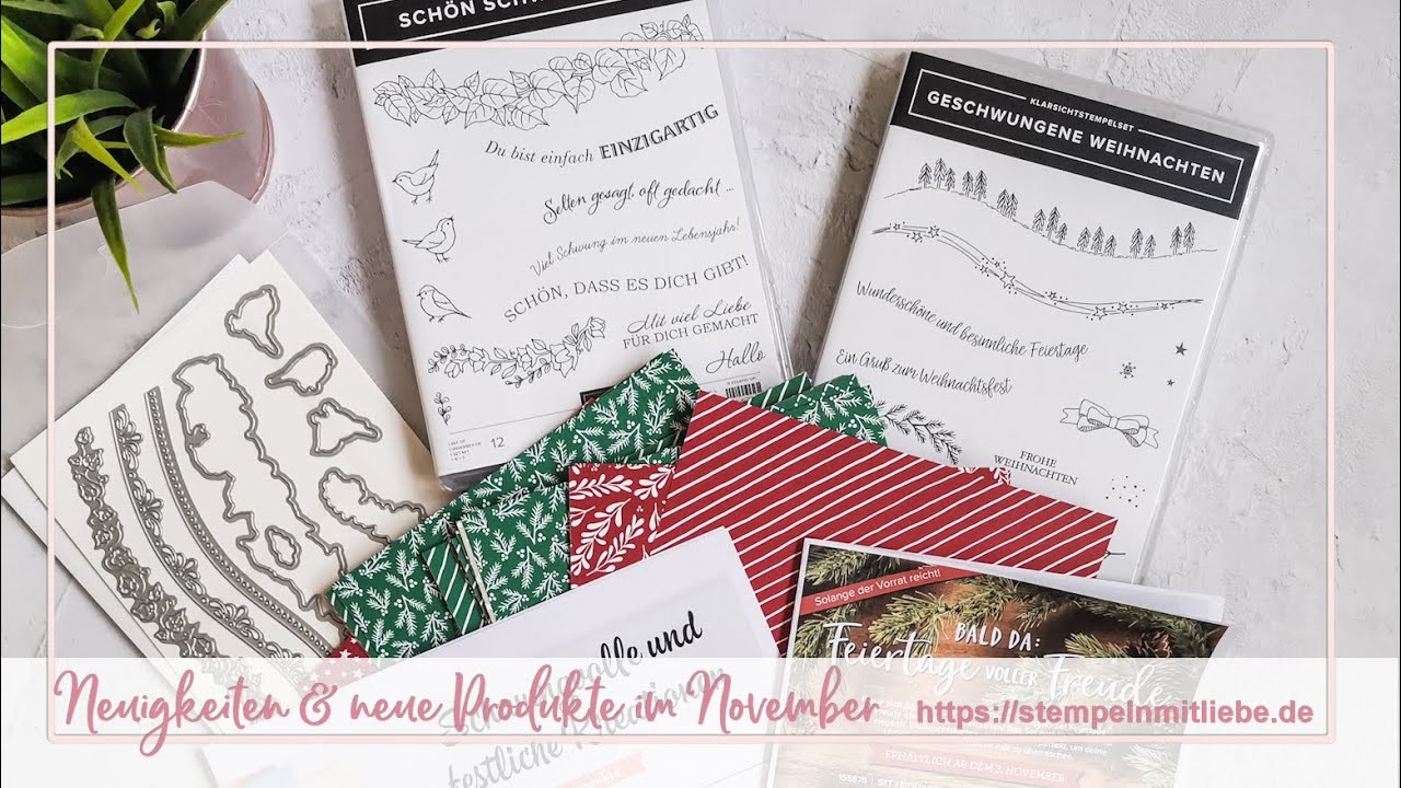 Stampin' Up! | Neuigkeiten & neue Produkte im November