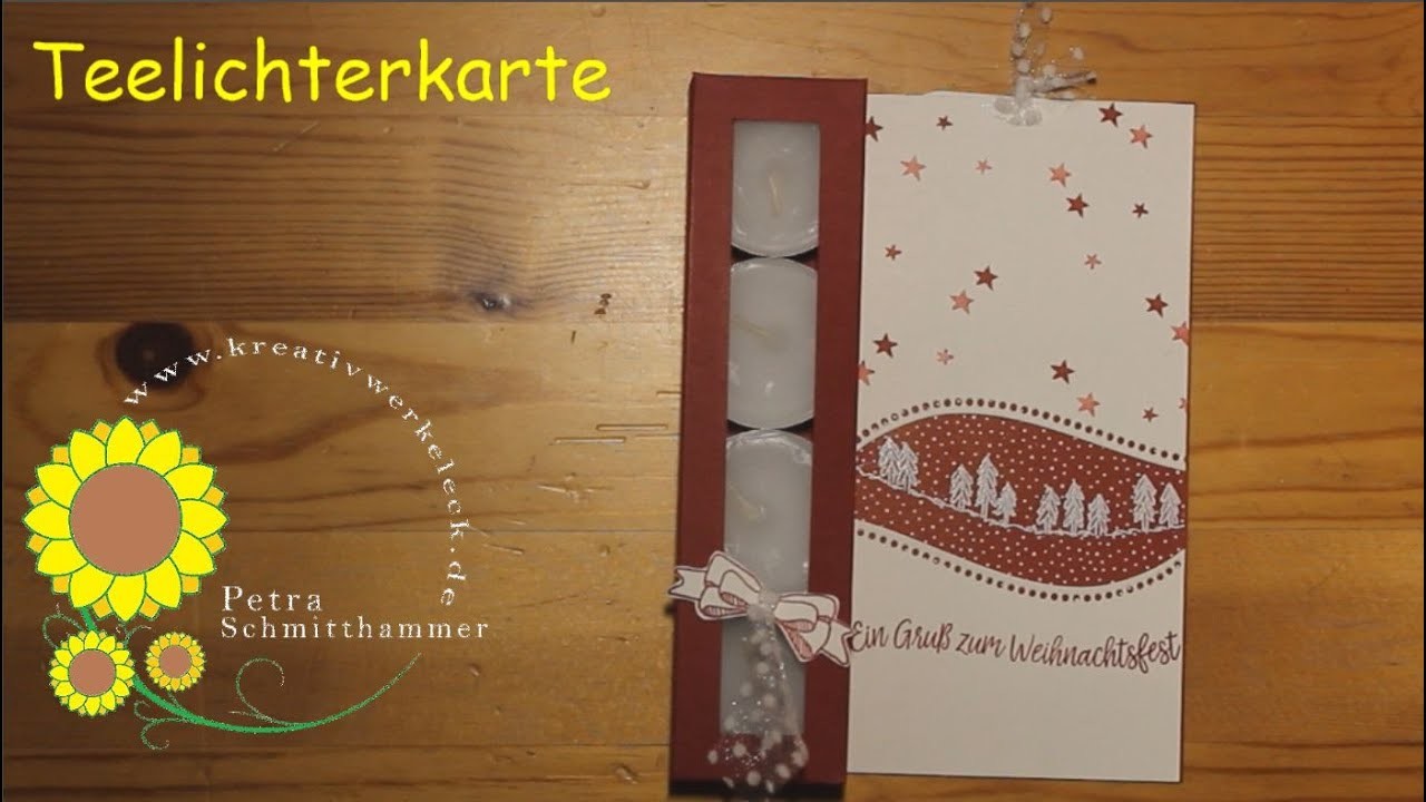 Teelichterkarte