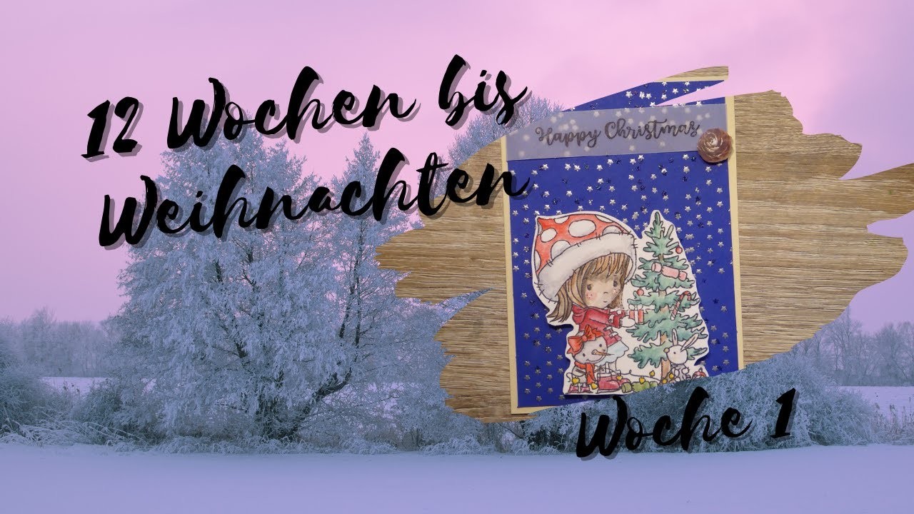 12 Wochen bis Weihnachten Woche 1