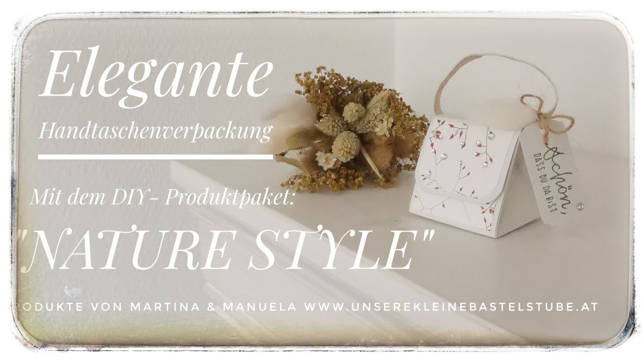 183. Video. Elegante Handtaschenverpackung | DIY SET NATURE STYLE