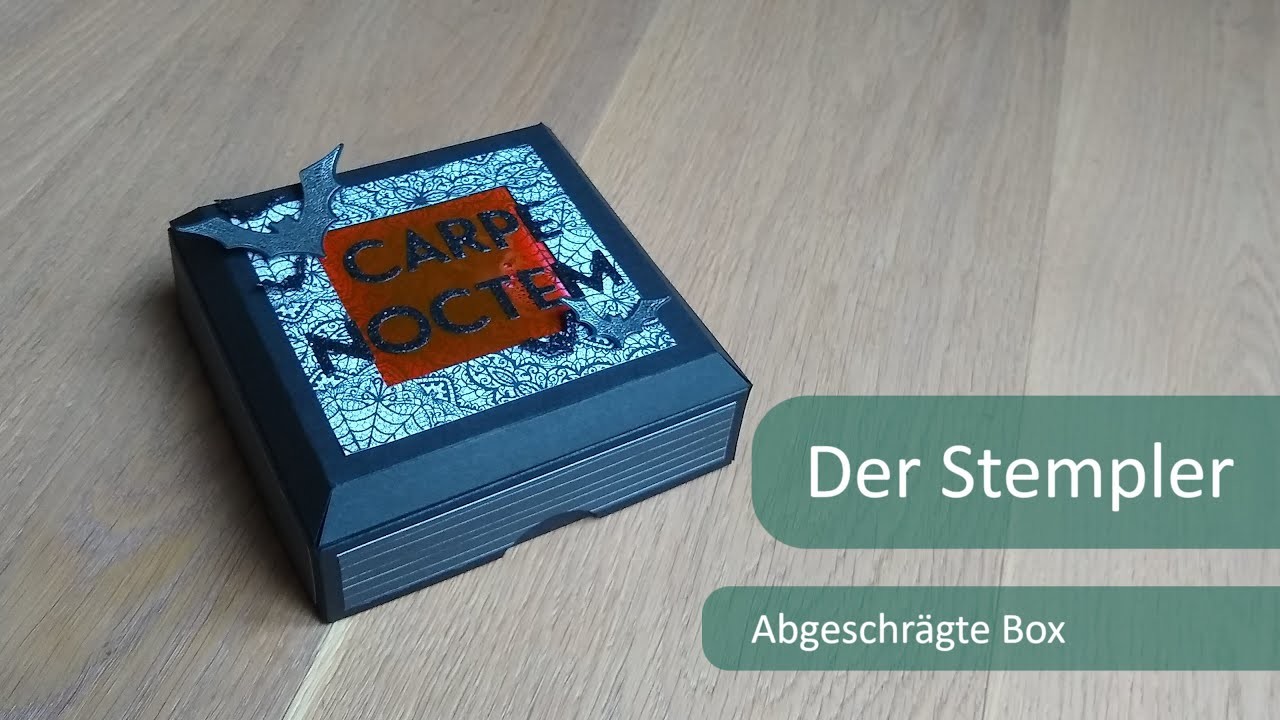Abgeschrägte Box | Der Stempler ~ Stampin Up!