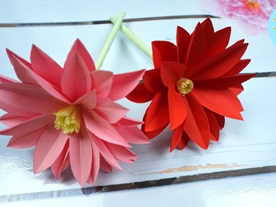 Blumen basteln mit Papier | Blume basteln  | Geschenke basteln | Origami Blume