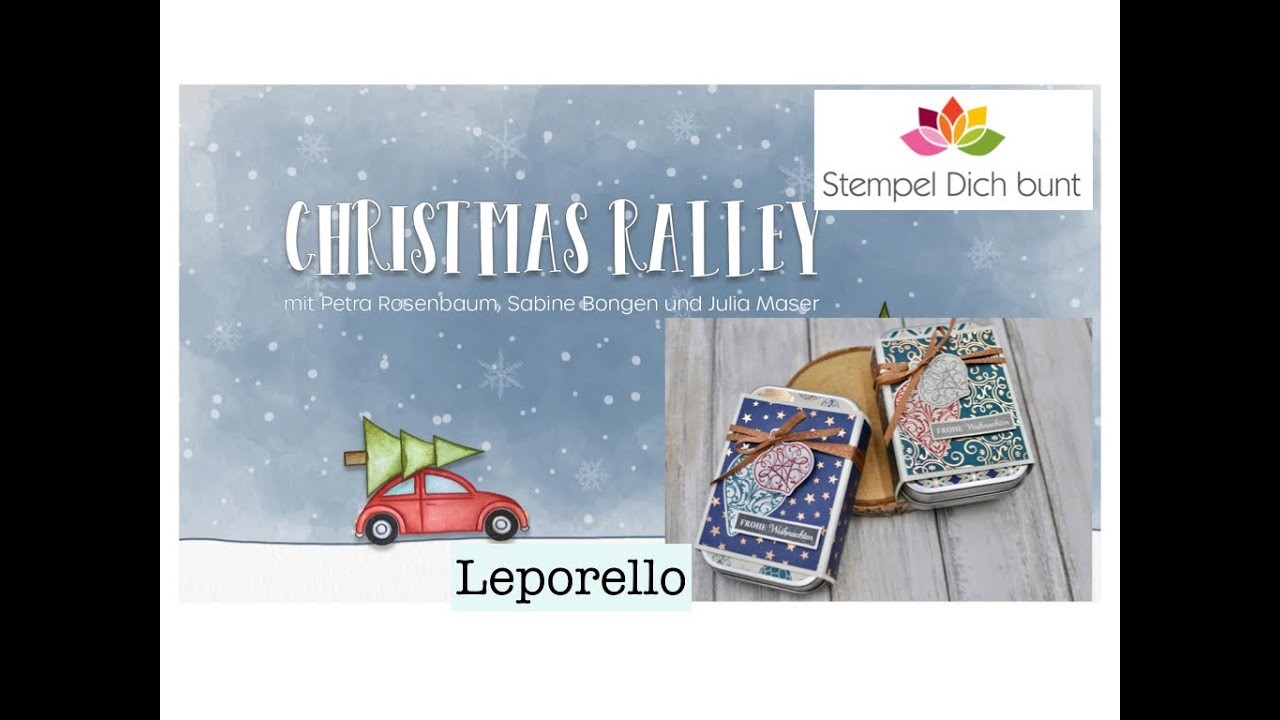 Christmas Ralley #7 | Leporello | Stampin' Up!