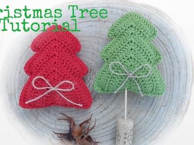 Crochet Christmas Tree Tutorial, Weihnachtsbaum Häkeln Anleitung