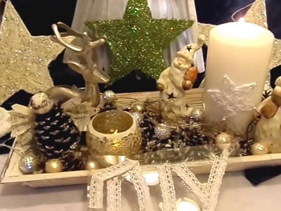 DIY: SCHNELLE Advents & zauberhafte  Weihnachts DEKO  gestalten :))