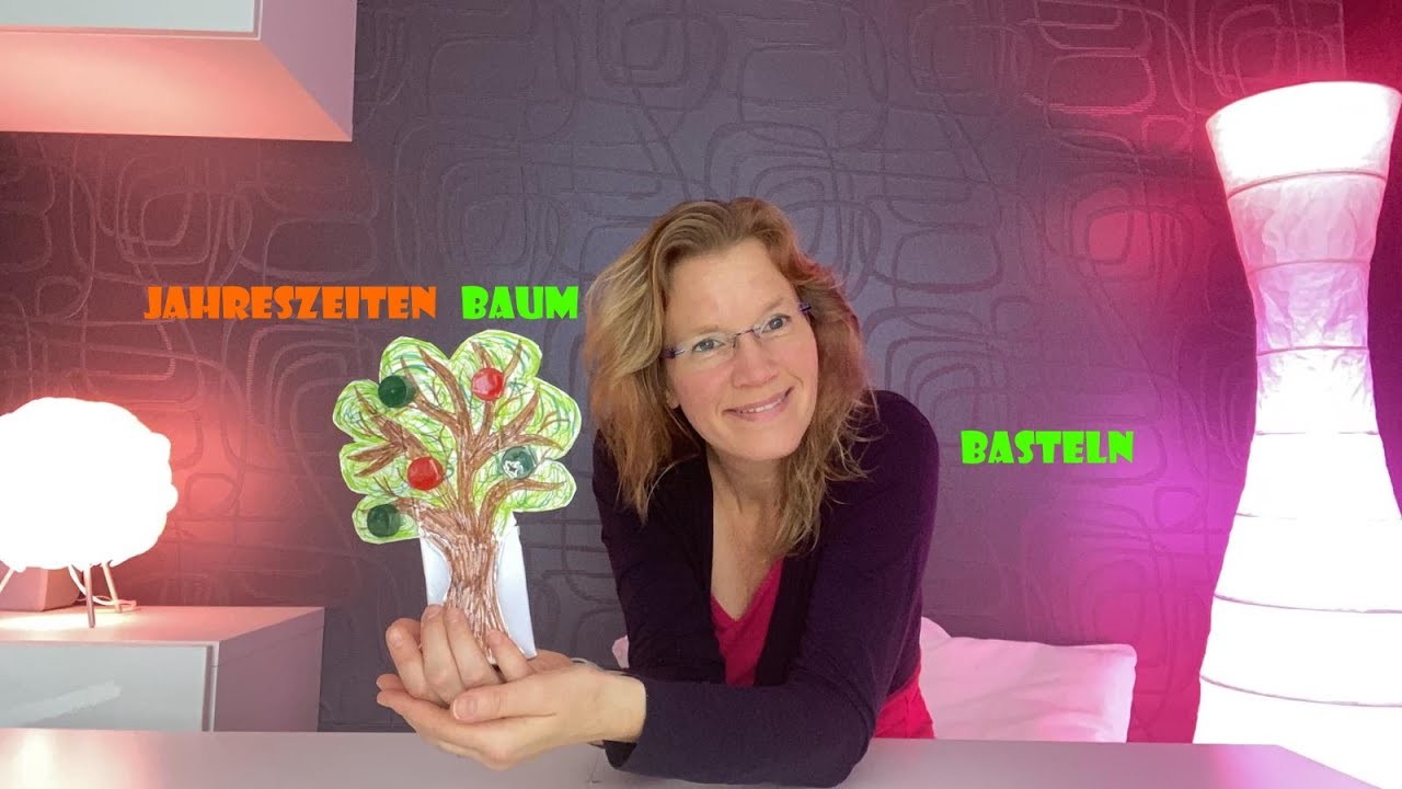Milchkarton- Jahreszeitenbaum basteln ????