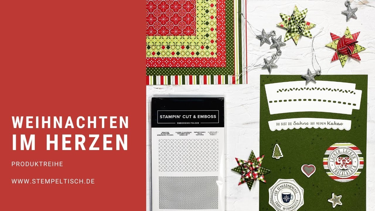 Produktreihe Weihnachten im Herzen - Stampin´Up!