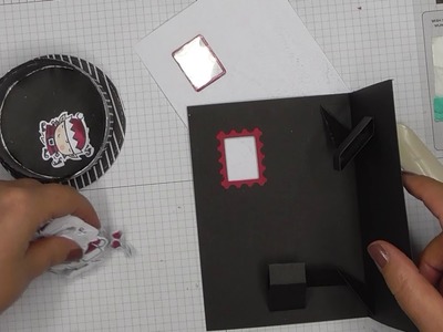 Wäscheleine Pop-up-Karte Santas Suits & Weihnachtswerkstatt von Stampin' UP!