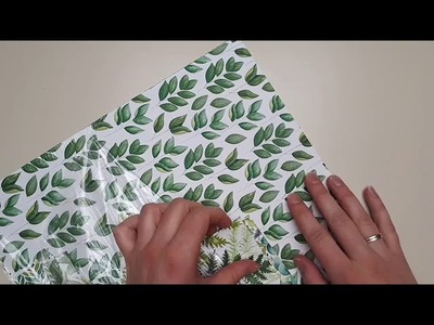 Wasserwerkelivebasteln Septemberbox Projekt Nr. 4: Explosionsbox mit Mini-Zierschachtel