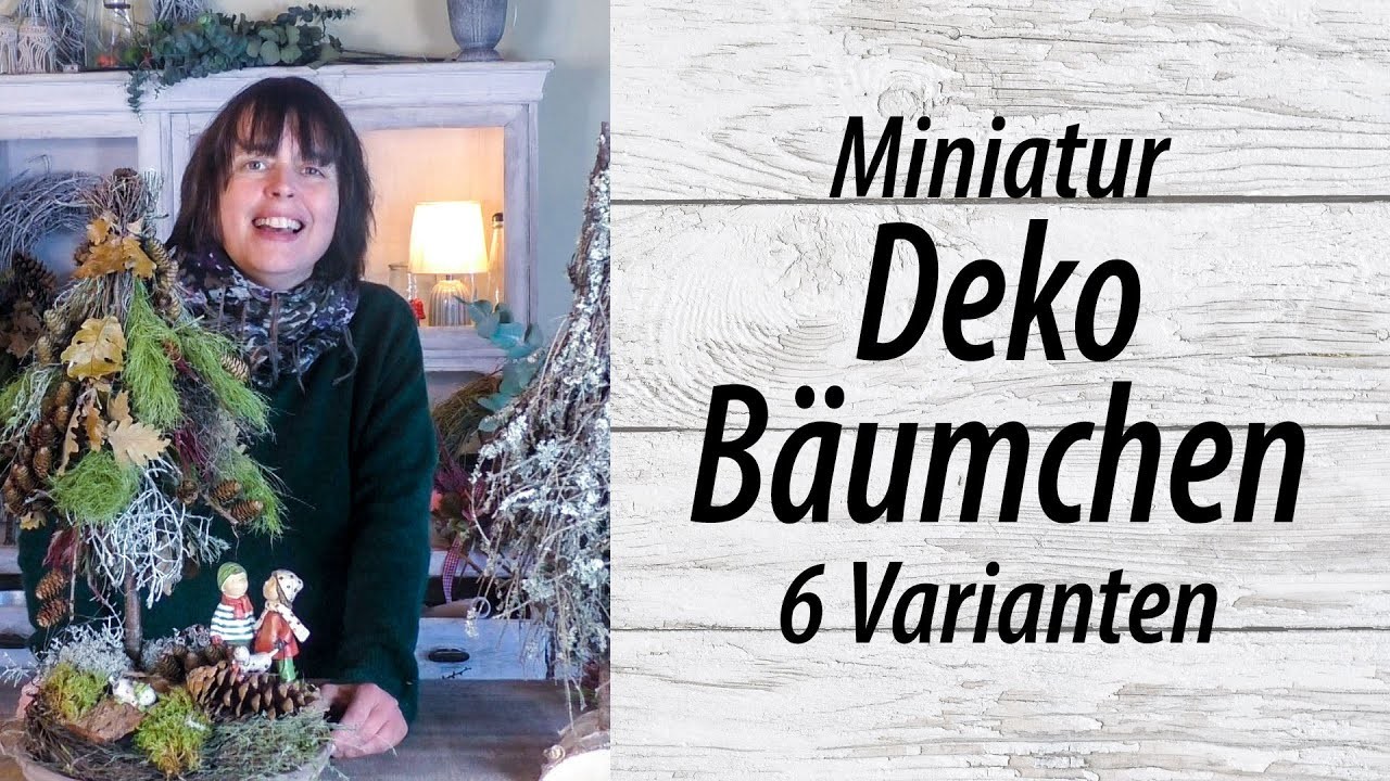 Weihnachtliche Deko Bäumchen