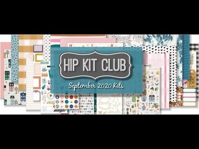 (deutsch) September '20 Hip Kit Club Kits.Crate Paper Marigold.Pinkfresh Studio Days of Splendor