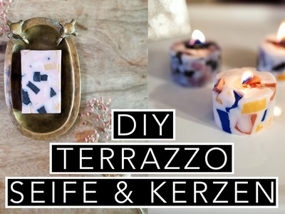 DIY Terrazzo-Seifen und -kerzen | Mosaikseifen selber machen | Jelena Weber