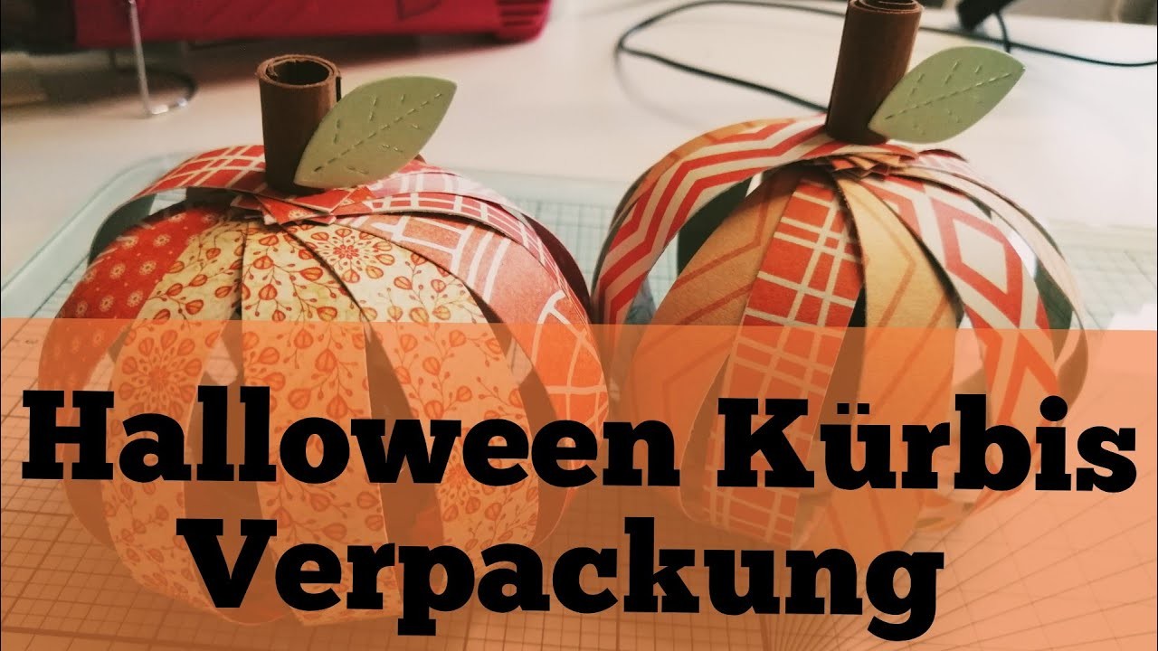 Last Minute Halloween Kürbis Verpackung | #Resteverwertung