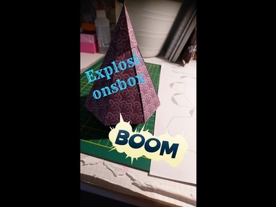 #challenge #explosionsbox Wir basteln eine explosionsbox