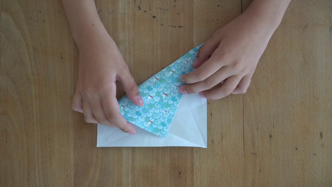 Diamant aus Papier basteln