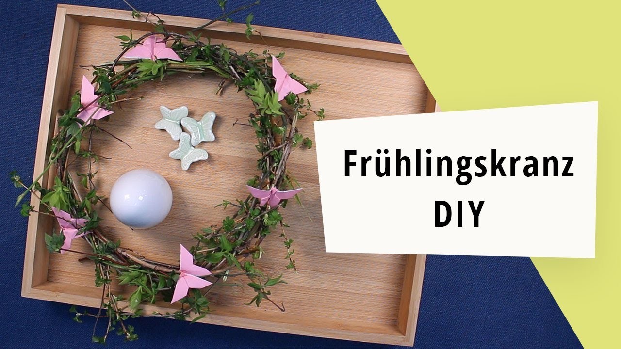 DIY -  Basteln mit Oma | Frühlingsdeko | Kränze aus Zweigen