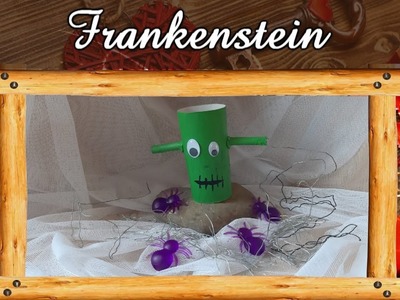 Halloween Basteln Teil 1 - Frankenstein ???? Tischdeko  ????  Basteln zur Halloween-Party ???? DIY