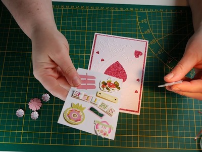 Karten basteln mit Prägefolder (von Action) 02.19