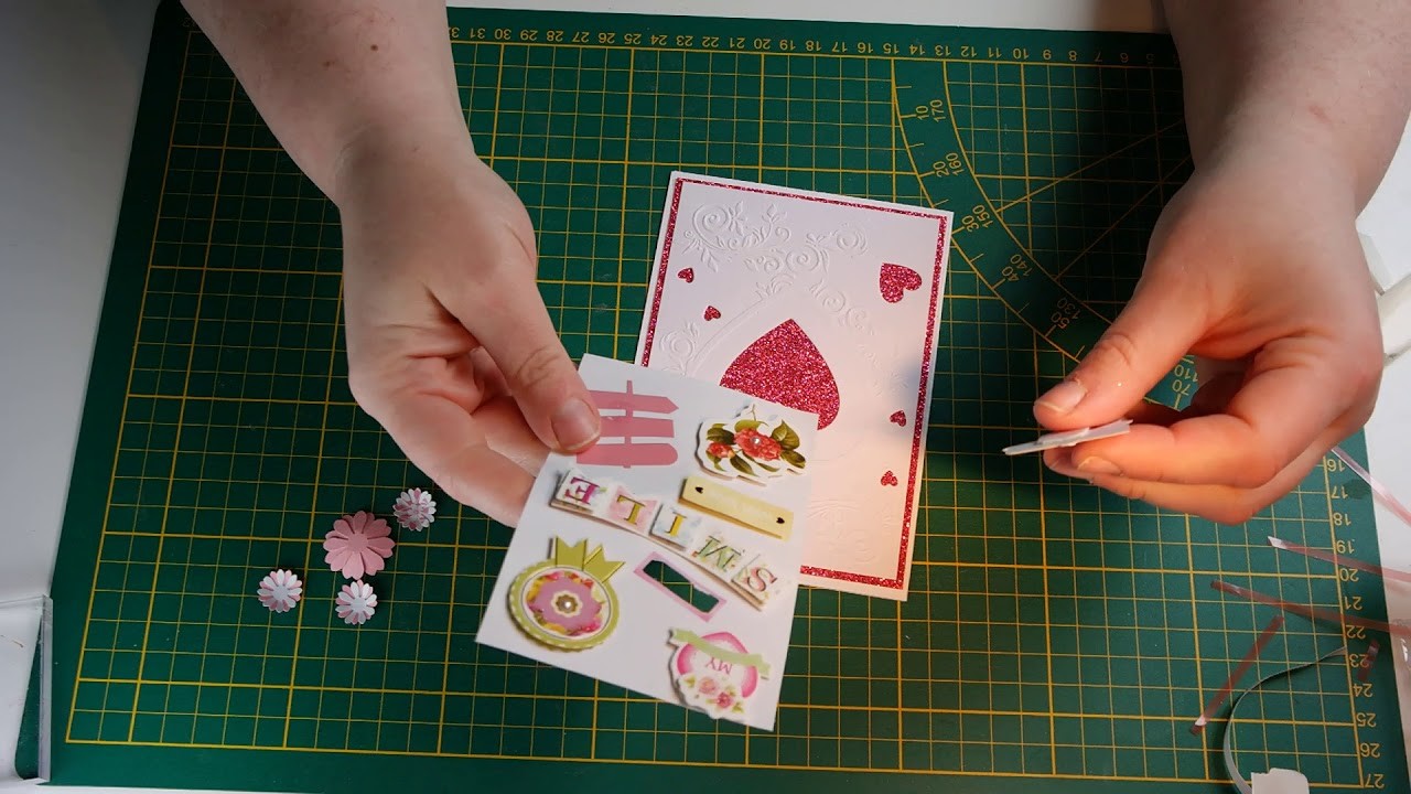 Karten basteln mit Prägefolder (von Action) 02.19