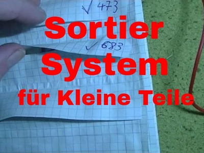 Kerko (Keramikkondensator) Sortier System basteln - eflose #949