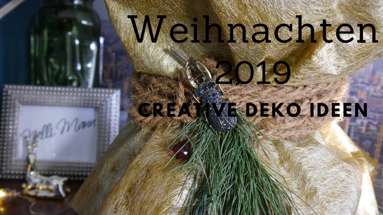 Kreative Weihnachts Deko - Weihnachten 2019 DIY Deko Ideen