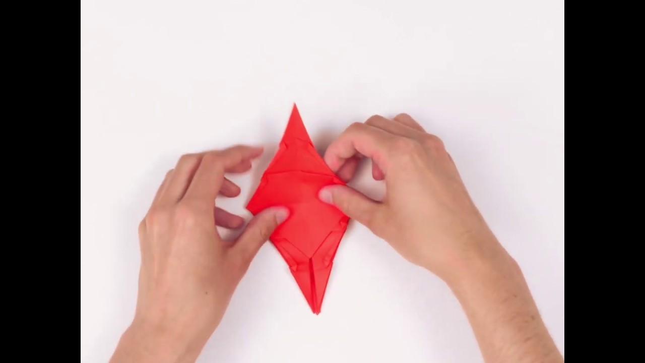 Origami Weihnachtsbaum