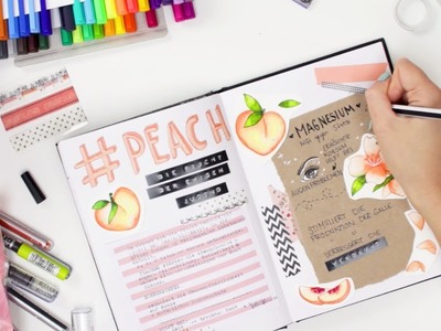 PEACH - Die Frucht Der Ewigen Jugend | Healthy Monday Journal || Foxy Draws