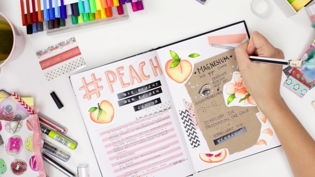 PEACH - Die Frucht Der Ewigen Jugend | Healthy Monday Journal || Foxy Draws